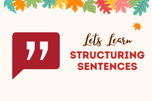 Structuring Sentences cover