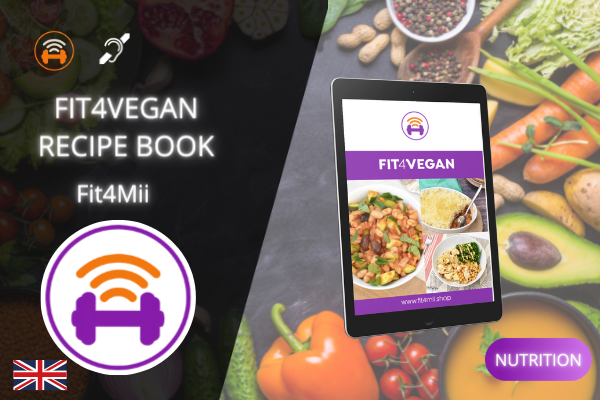 Fit4Vegan -21 Plant-Based Recipes e-book (PDF) cover
