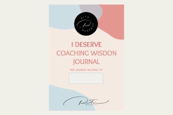 I Deserve - Weekly Journal cover