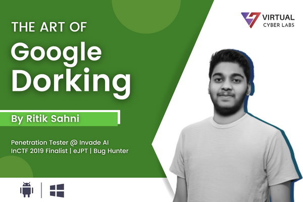 Professional Art of Google Dorking cover