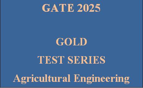GATE Agricultural Engineering Test Series (RND) Copy(Gold) cover