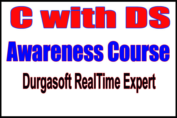 C with DS Awareness Course cover
