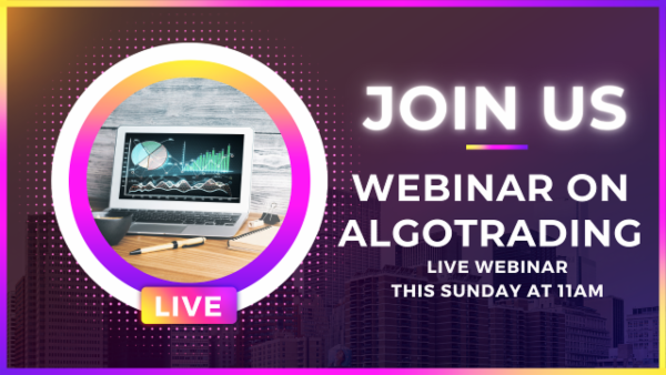 Webinar on Algotrading cover