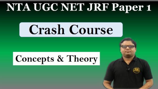 UGC NET Paper 1: Crash Course (Selected Students) cover