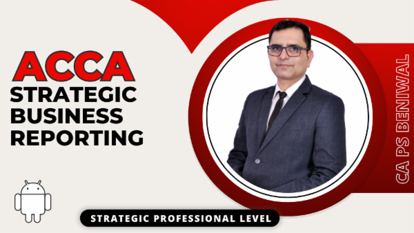 ACCA Strategic Business Reporting - App Based Classes cover