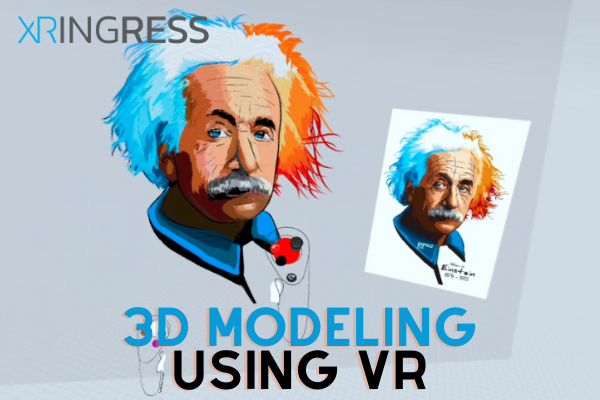 3D modelling using VR cover