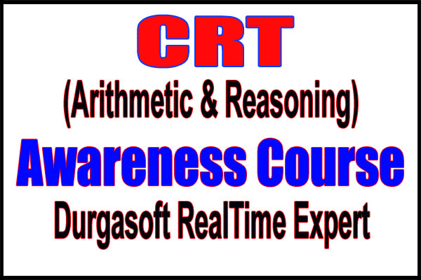 CRT (Arithmetic & Reasoning) Awareness Course cover