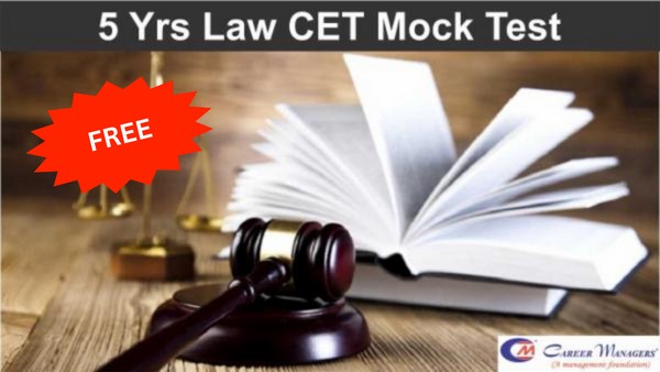 5 Yrs MAH LAW CET | Free Mock Test cover