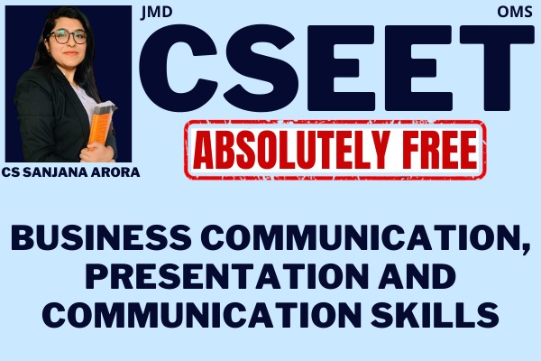 Business Communication, Presentation & Communication Skills - Notes cover