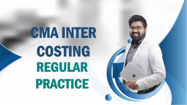 CMA Inter Costing Regular Practice cover