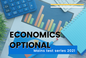 Economics Optional Mains Test Series cover