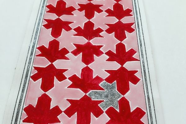 Replay - Geometric Pattern Workshop: Create fig leaf motif cover