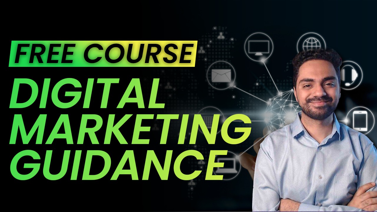 Digital Marketing Guidance FREE Course cover