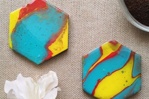 Replay - Mindfulness with Acrylic Pour cover