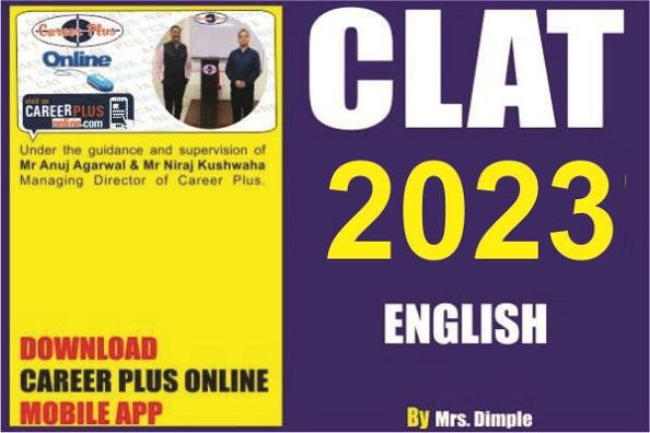 English Class for CLAT By Dimple Ma'am cover
