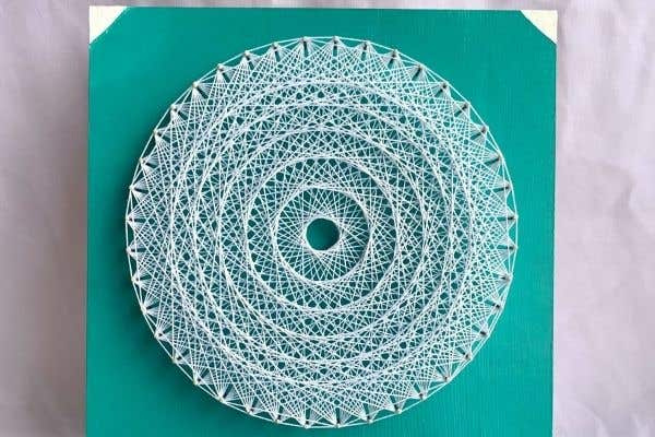Replay - Mandala with String Art cover