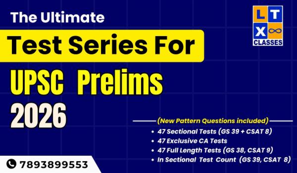 UPSC Prelims Test Series cover