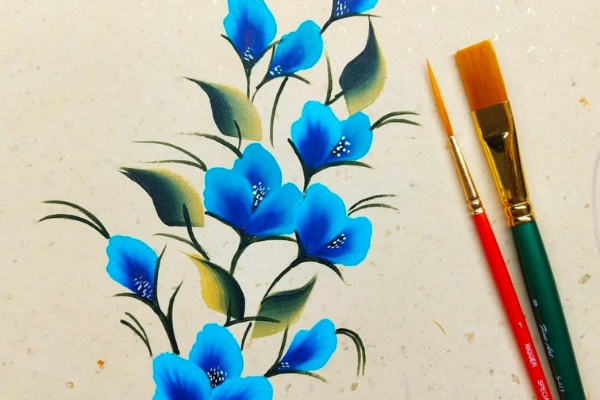 Replay - One Stroke Painting on Canvas cover