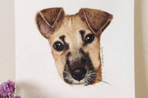 Masterclass Replay - Doggo Portrait with Watercolor cover