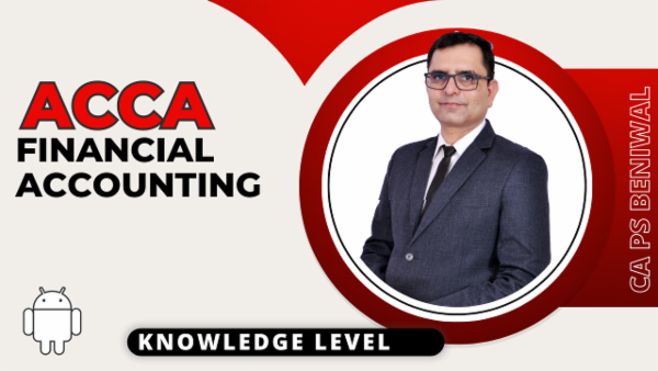ACCA Financial Accounting | Applied Knowledge/Foundation Level-App Based Classes cover