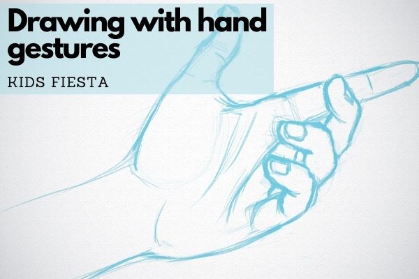 Drawing with hand gestures cover