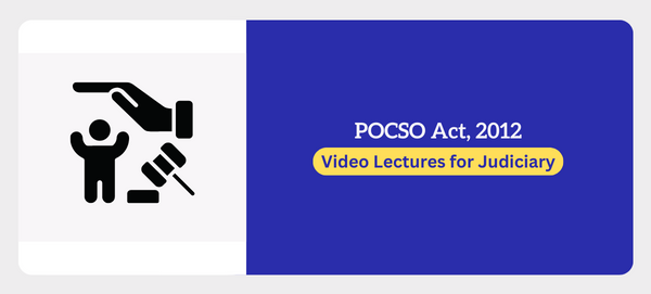 Prohibition of Children from Sexual Offences Act (POCSO), 2012 cover