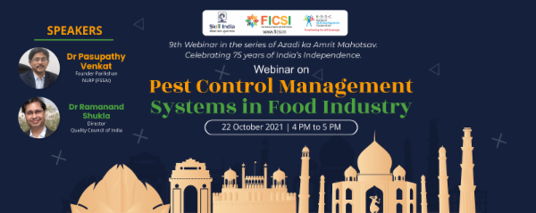 Webinar on Pest Control Management System in Food Industry cover