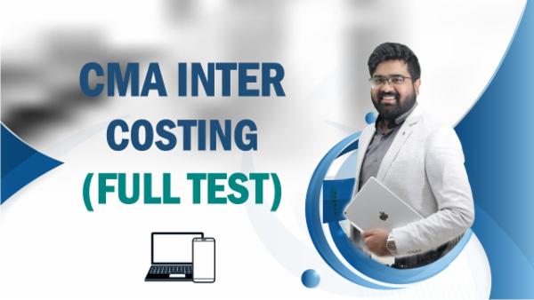 CMA Inter Costing Full Test cover
