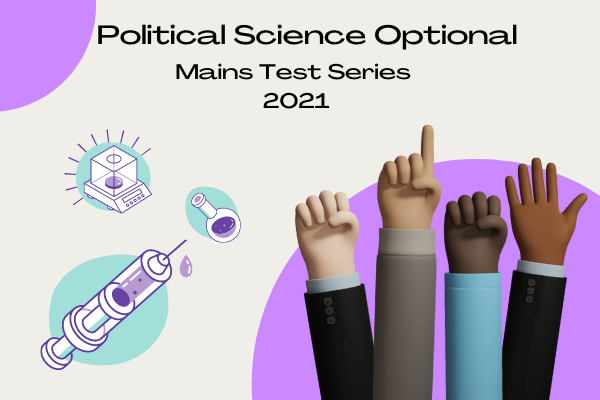 Political Science Optional Mains Test Series 2023 cover
