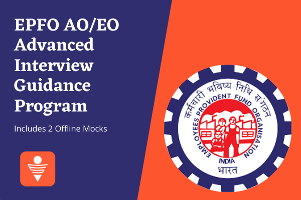 EPFO AO/EO Advanced Interview Guidance Program cover