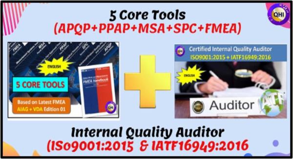 5 Core Tool + Internal Quality Auditor (IQA) (English) cover