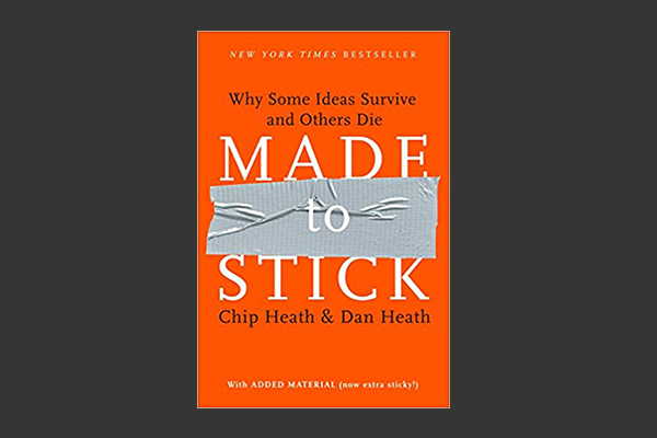 MADE TO STICK by Chip Heath and Dan Heath | Animated Core Message cover