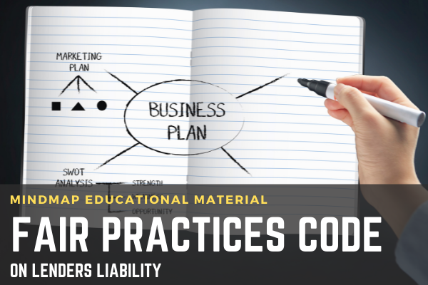 Fair Practice Code Mindmap - Fair Practices Code on Lenders Liability cover