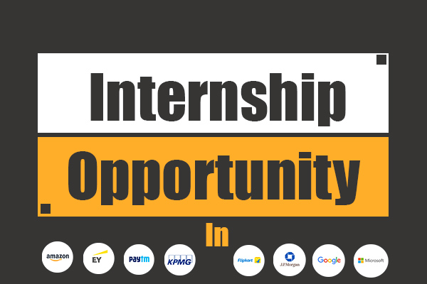 Internship Opportunities for Freshers cover