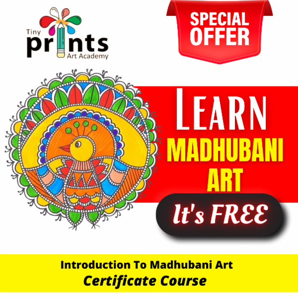Free Madhubani Art Course,Level 1 cover
