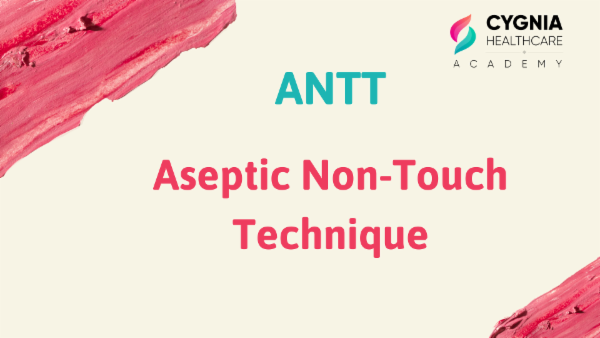 Aseptic Non-Touch Technique (ANTT) cover