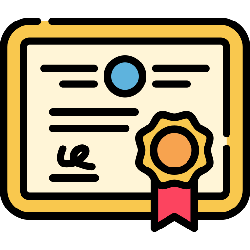 Verifiable certificates for courses at Edwhere Learning