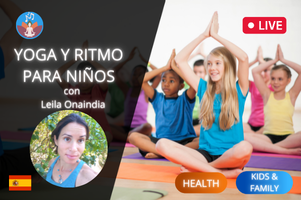 Yoga y Ritmo Para Niños cover