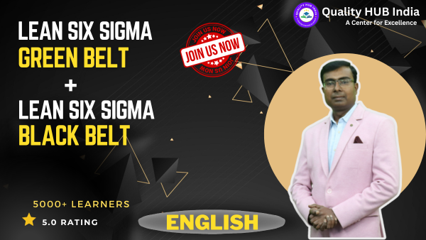 Lean Six Sigma Green Belt (LSSGB) + Lean Six Sigma Black Belt (LSSBB) (English) cover