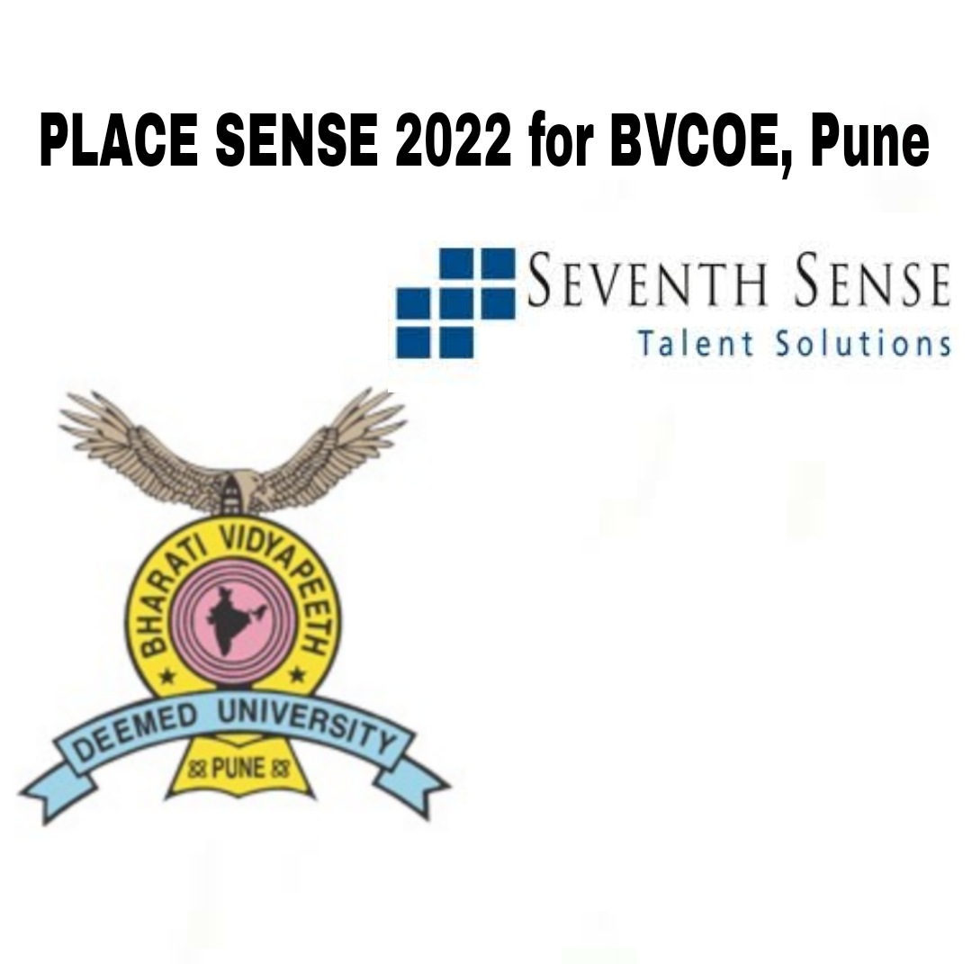 BVCOE Pune Place Sense 2022 - 50 Placement Opportunities for 2022 B.E. Batch before you graduate or MONEY BACK GUARANTEE (Only people enrolled will be eligible to apply to every opportunity) cover