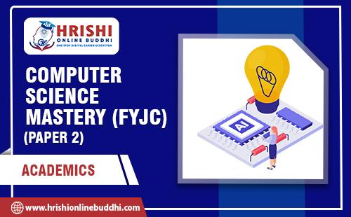 FYJC (11th) Computer Science Mastery Paper-II cover
