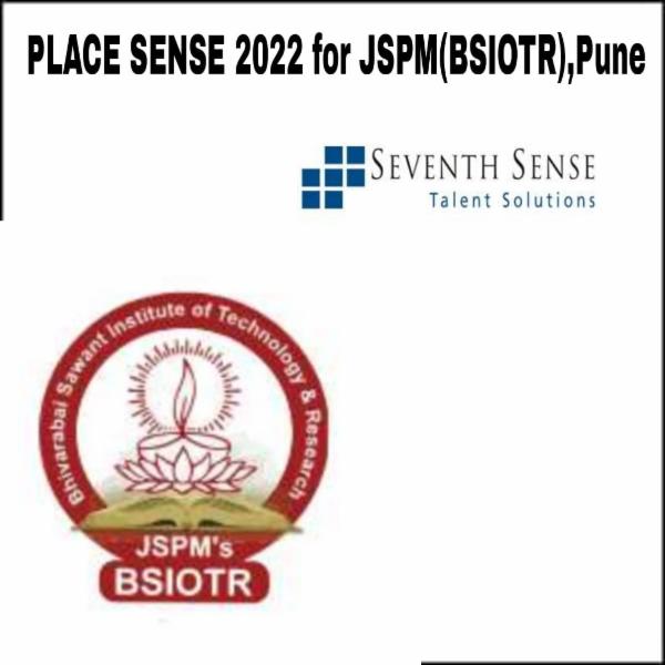 JSPM'S BSIOTR Place Sense 2022 - 50 Placement Opportunities for 2022 B.E. Batch before you graduate or MONEY BACK GUARANTEE (Only people enrolled will be eligible to apply to every opportunity) cover