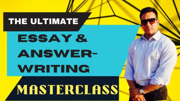 Essay & Answer Writing MasterClass (Nov & Dec '21 Batch) cover