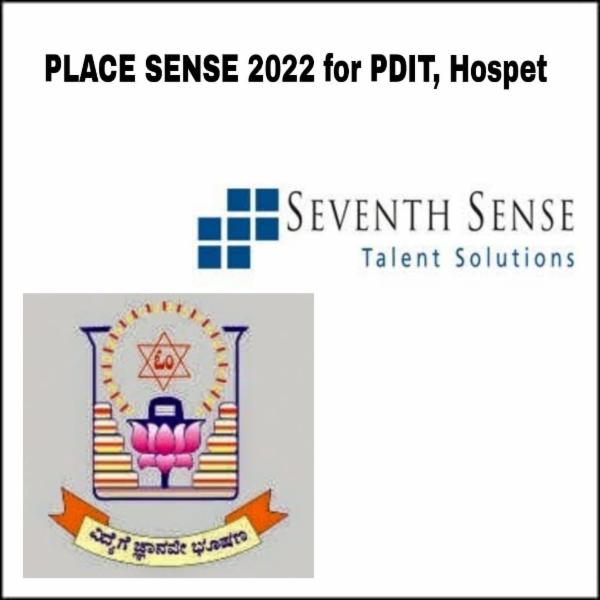 PDIT Hospet Place Sense 2022 - 50 Placement Opportunities for 2022 B.E. Batch before you graduate or MONEY BACK GUARANTEE (Only people enrolled will be eligible to apply to every opportunity) cover
