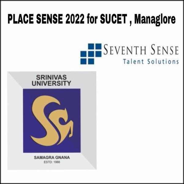 SUCET Mangalore Place Sense 2022 - 50 Placement Opportunities for 2022 B.E. Batch before you graduate or MONEY BACK GUARANTEE (Only people enrolled will be eligible to apply to every opportunity) cover