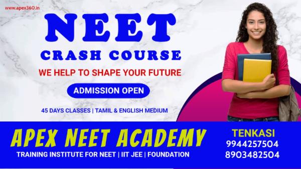 APEX NEET CRASH COURSE 2024 cover