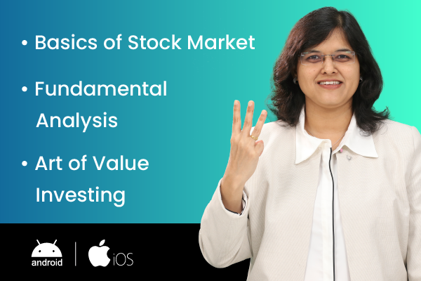 Basics Of Stock Market + Fundamental Analysis + Art of value Investing (For Android & iOS) (BOSM + FA + AOVI - English) cover