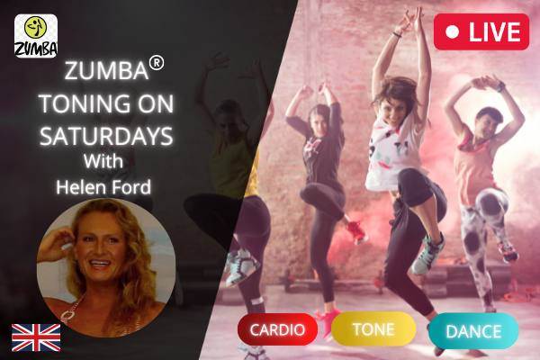 LIVE Zumba Toning On Saturdays cover