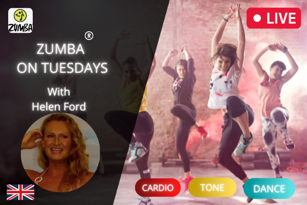 Zumba on Tuesdays Live & Online cover