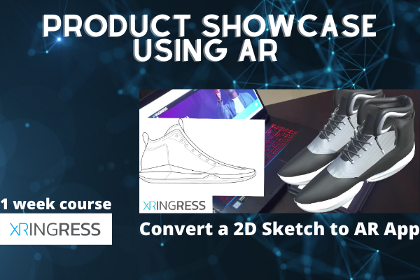 Product showcase using AR cover
